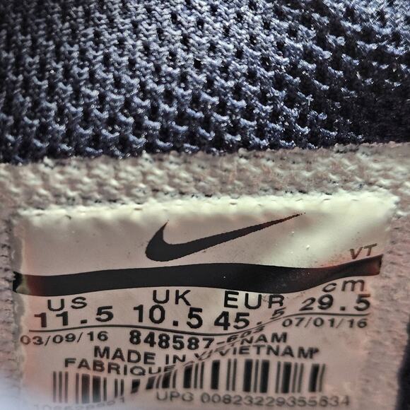 Nike Mens Train Speed 4 AMP NFL NE Patriots Shoes 11.5 Red Blue 848587-603 - Picture 8 of 9